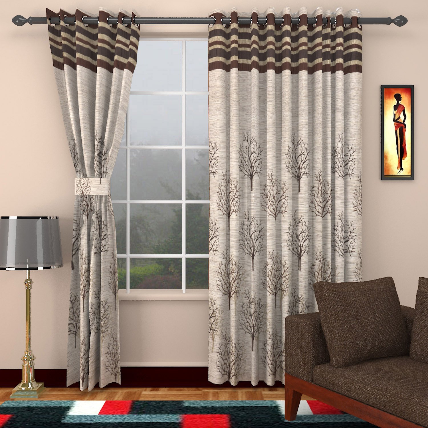 contemporary window curtain styles design